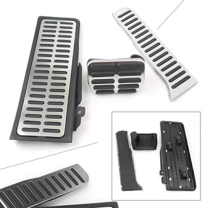 3X Footpeg Pedal Covers for Volkswagen Jetta MK6 (2012–2016)