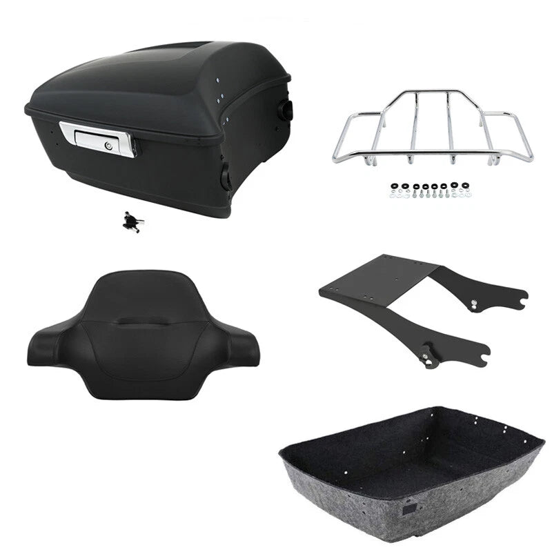 Trunk Backrest Rack Mount for Harley Electra Glide (1997–2008)