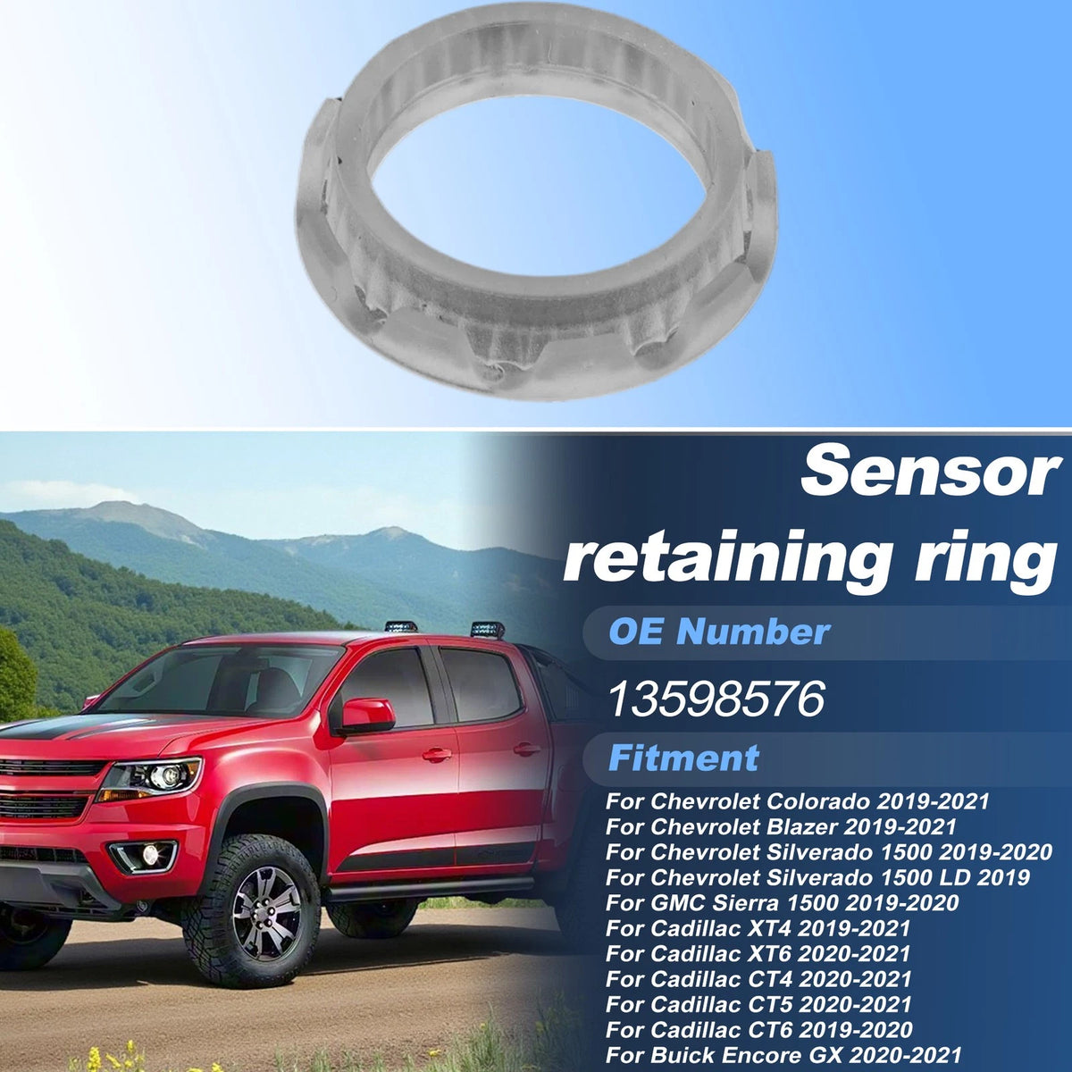 Radar Cruise Sensor Control Body Bracket for Chevrolet Colorado (2019–2021)