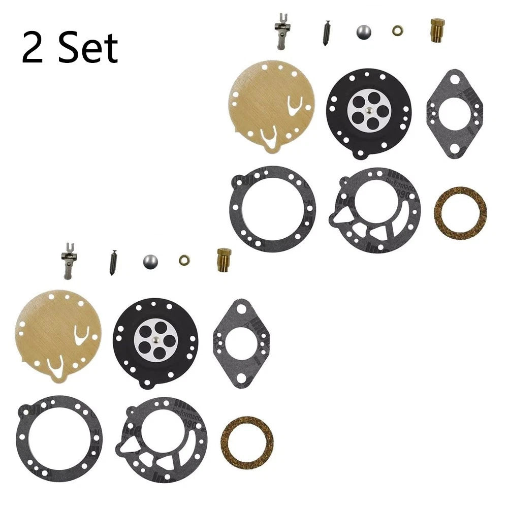 2X Carburetor Repair Kit for Tillotson RK-114HL HL-109B 112D 125C 132C 155B