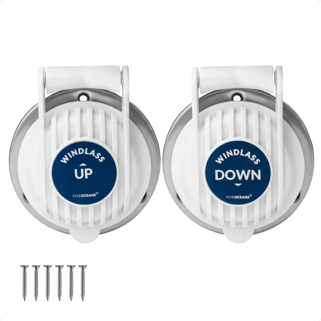 Foot Switch for Five Oceans Anchor Windlass (Up/Down, White, FO3291)