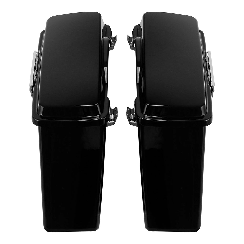 Hard Saddlebags & Conversion Bracket for Harley Dyna Low Rider (2008–2017)