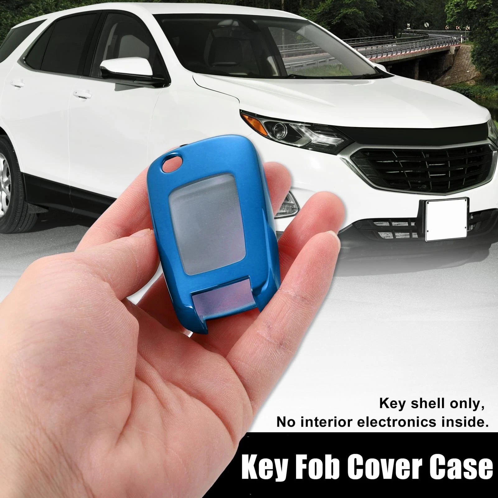 TPU Key Fob Cover Shell Protector for Chevrolet Impala (2014–2019)