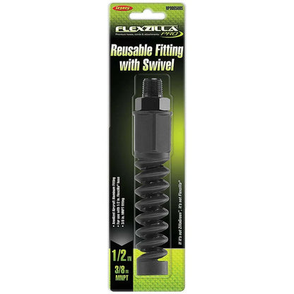 Flexzilla RP900500 Pro Air Hose Reusable Fitting 1/2" Barb 3/8" MNPT