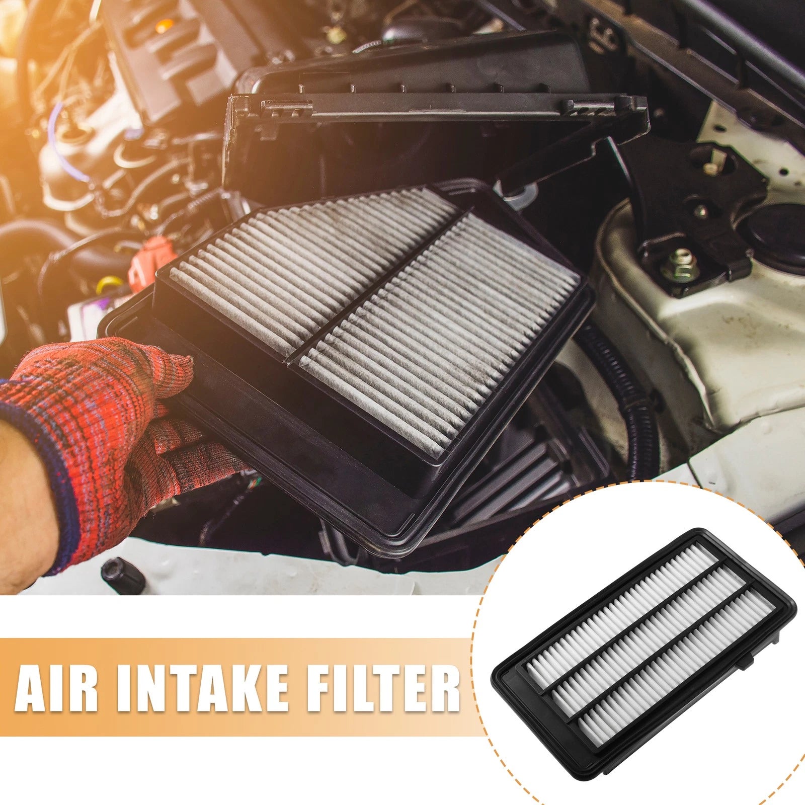 Engine Air Filter Replacement for Honda Civic 1.5L and CR-V 1.5L (2016–2022)