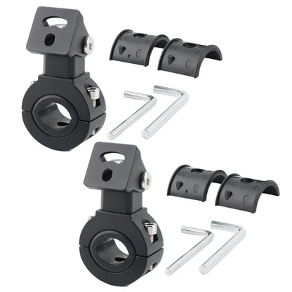 Motorcycle Light Bracket for Adjustable Headlight Installation on 18 32mm Pipes