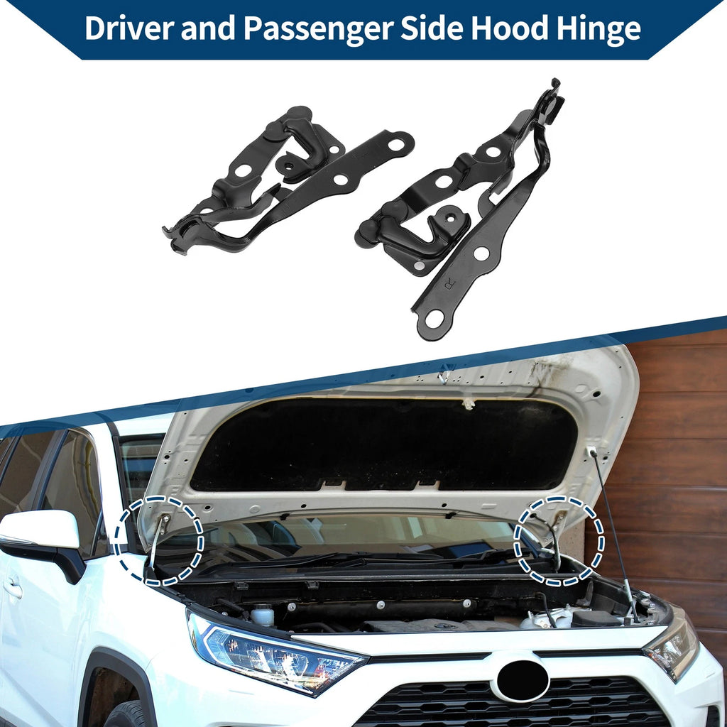 Hood Hinges for Lexus ES350 2007–2012 Front Bonnet Bracket Pair