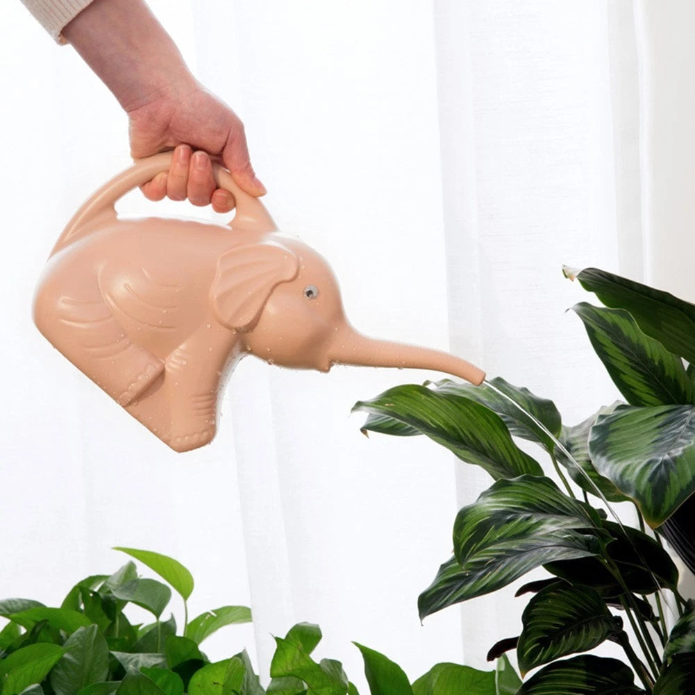 Elephant Watering Can for Kids Gardeners (Fun Sprinkling Pot)