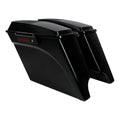 5" Stretched Saddlebag Speaker Lids & Bracket for Harley Softail (1984–2017)