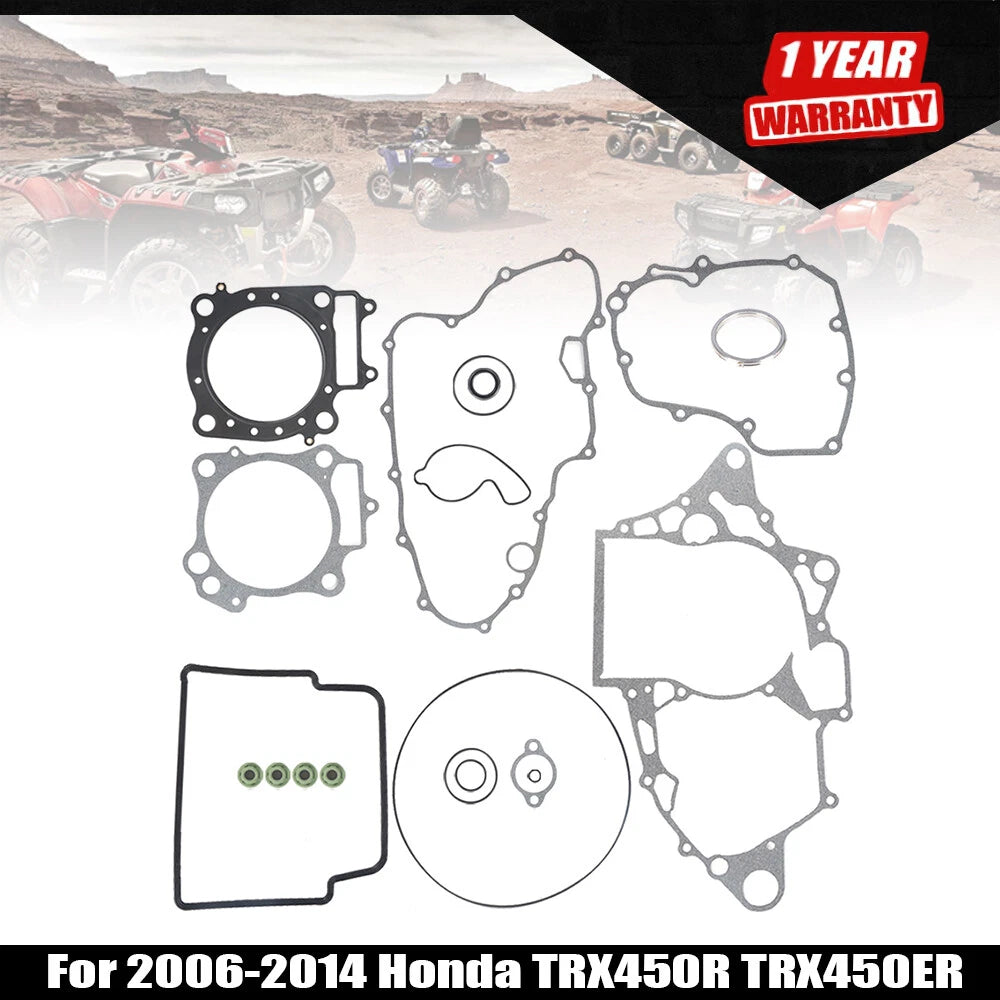 Complete Gasket Kit for Honda TRX450R TRX450ER (2006–2014)