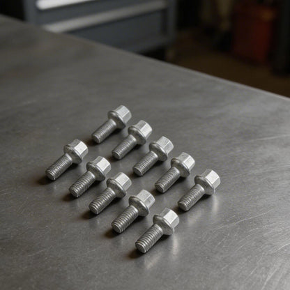 Wheel Lug Bolts Direct Replacement Easy Installation Multiple Vehicle Positions