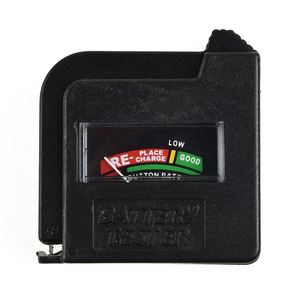 Battery Tester for Universal Use (55mm x 53mm x 23mm) Handheld Design