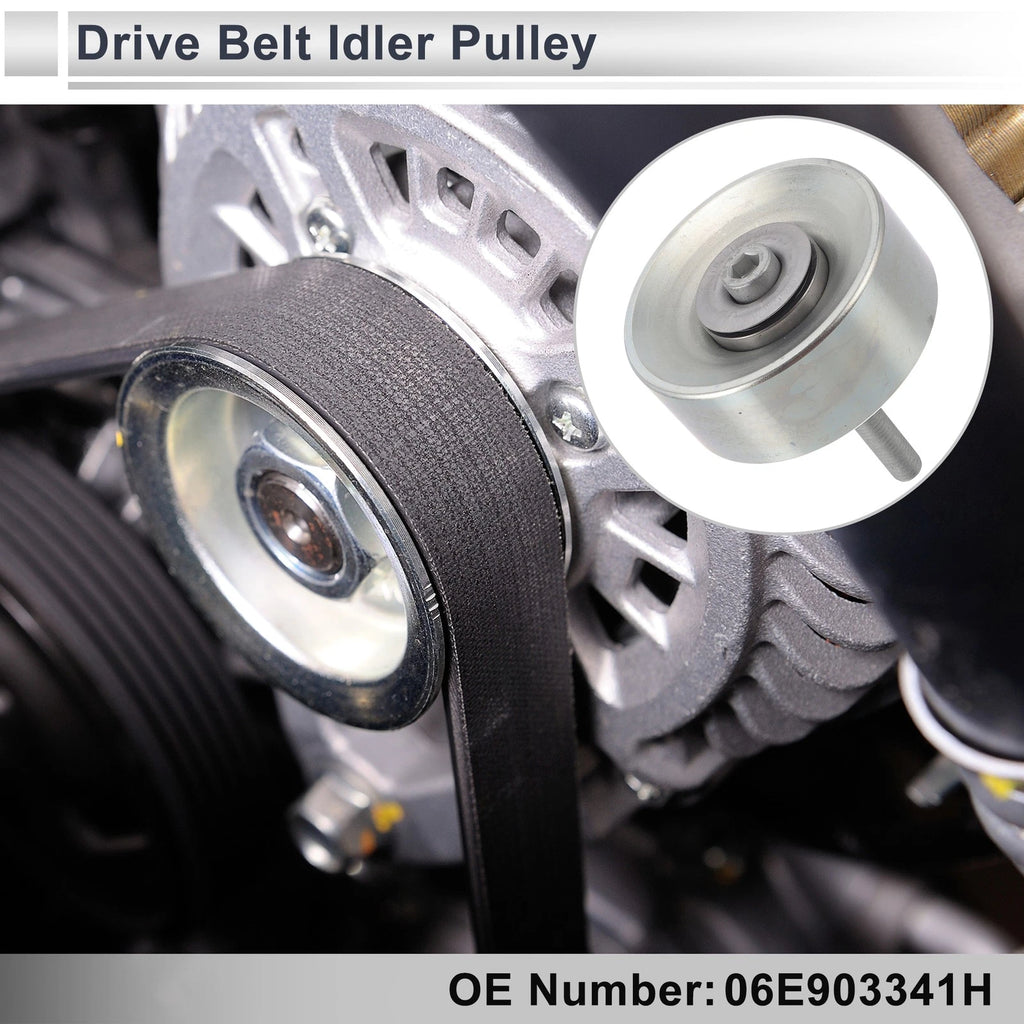 Drive Belt Idler Pulley Replacement for Audi Q7 2011–2019