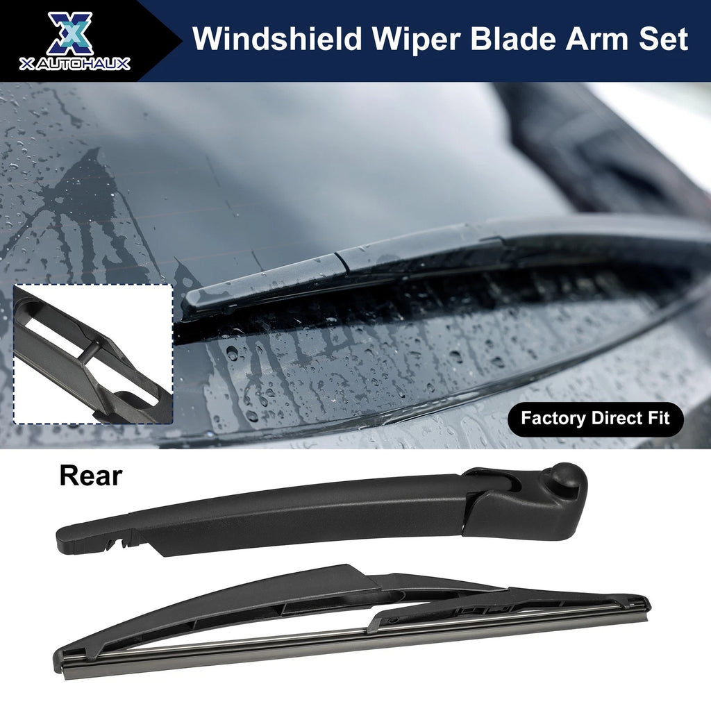 Rear Windshield Wiper Blade Arm Set for Mini Cooper R53 (2002–2006)