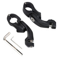1-1/4" Short Angled Adjustable Highway Pegs for Harley Softail