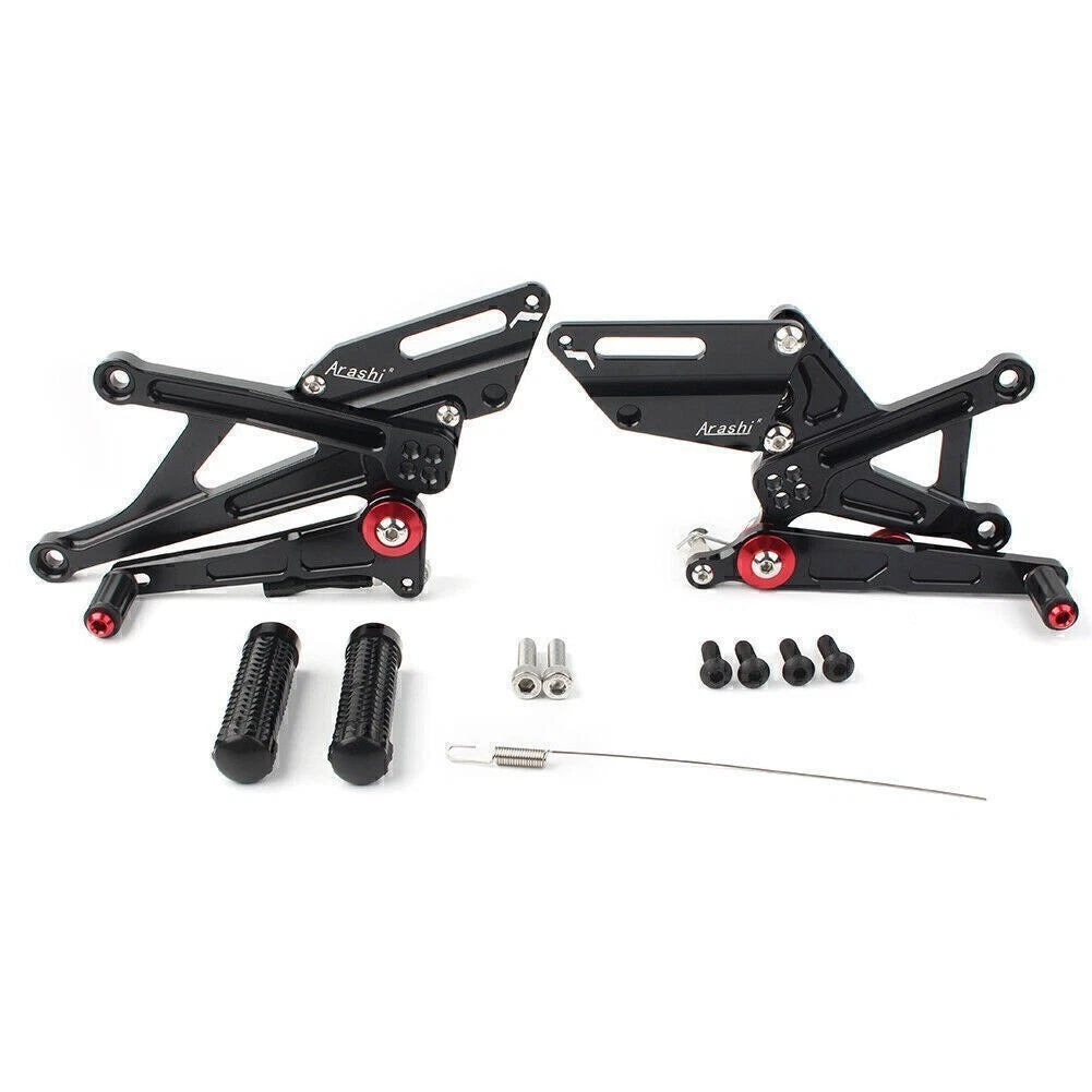 Rear Foot Peg Set for Honda Goldwing GL1800 (2015–2018) Black