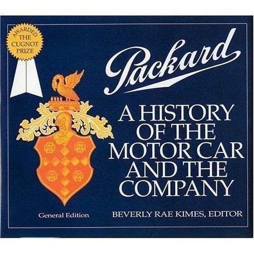 Packard History Book for Motor Car Enthusiasts