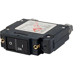 Single Pole 20A Circuit Breaker for Blue Sea C-Series (7543)
