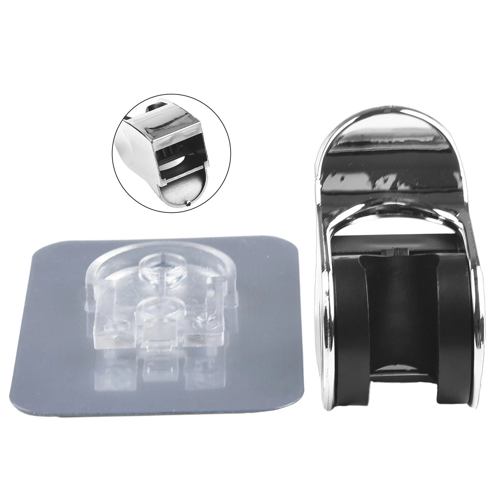 Shower Bracket Adjustable Self-Adhesive for Bathroom Tools Accessories