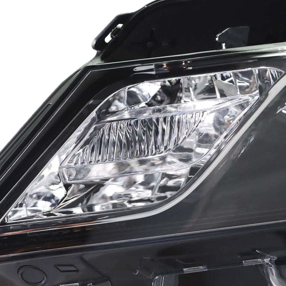 Headlights for Chevrolet Impala (2015–2020) Black Halogen, Driver & Passenger