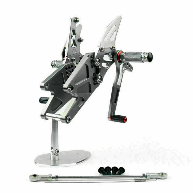 Aluminum Rearsets Footpegs Pedals for Yamaha MT-03 MT-25 (2015–2018)