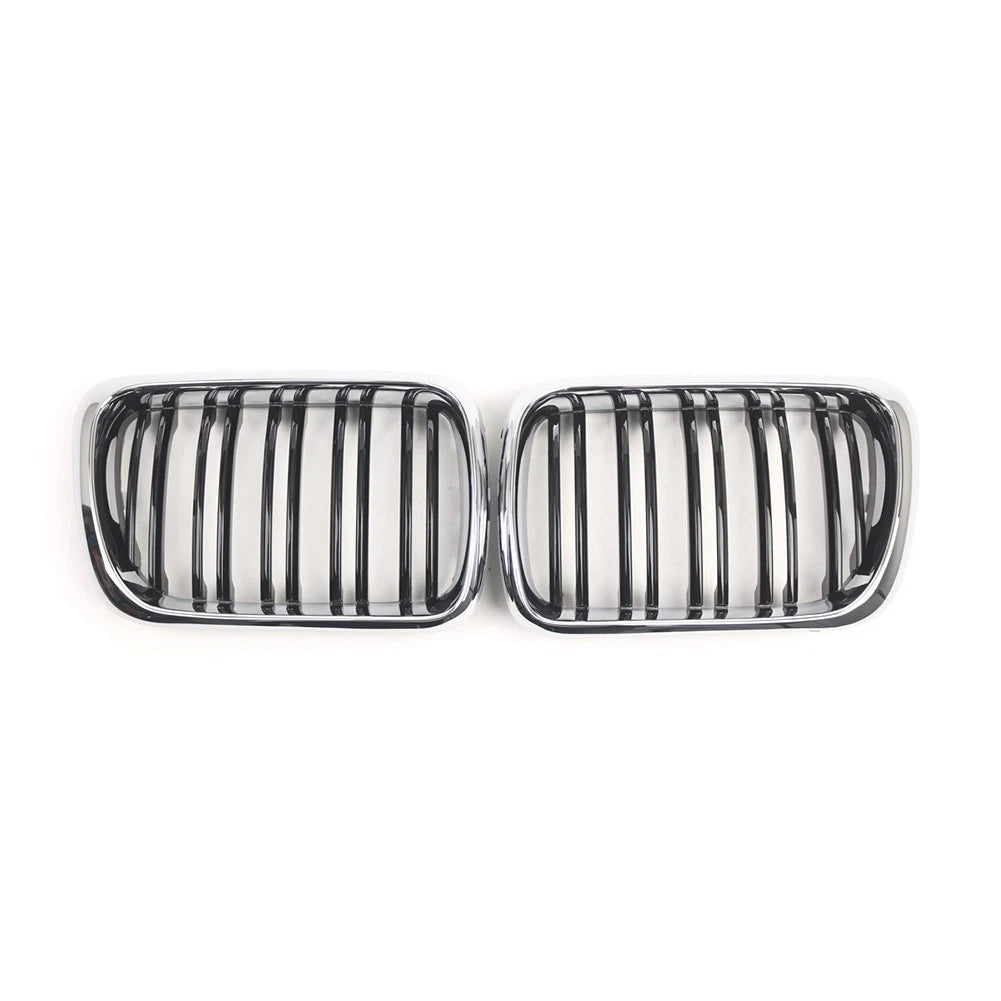 Front Bumper Kidney Grille Black ABS for BMW E36 1997-1999 51138195152