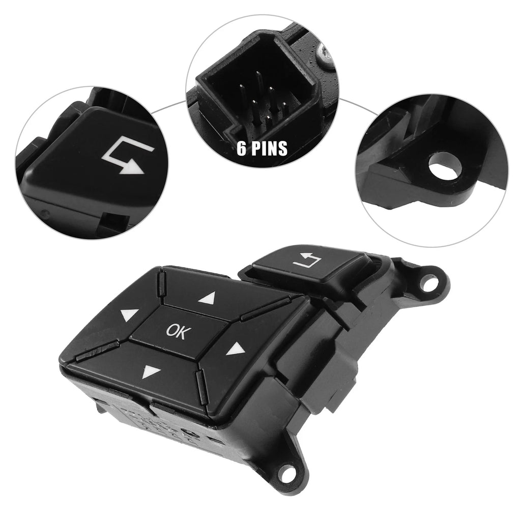 Left Multi Function Steering Wheel Control Switch for Mercedes Benz E W212 (2010–2016)