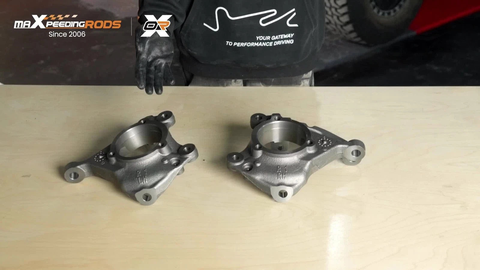 2X Front Left Right Steering Knuckle Kit for Jeep Wrangler (2007–2011) 698006