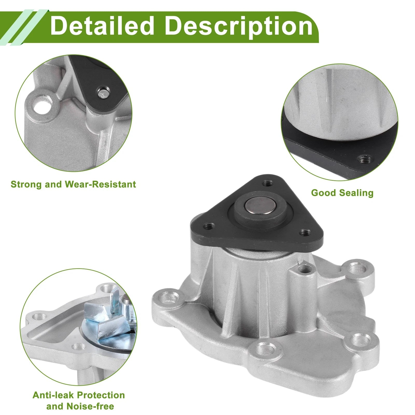 Engine Water Pump Replacement for Hyundai Elantra (2000–2006) Cooling System