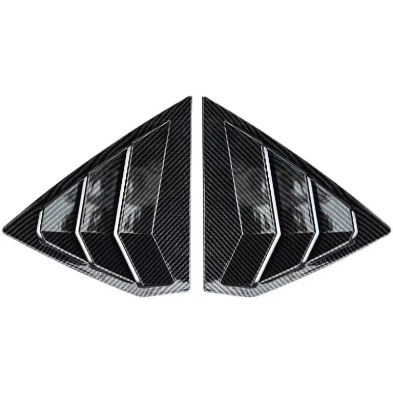 Carbon Look Rear Window Louver Shutter Cover Pair for Buick Regal (2017–2021)