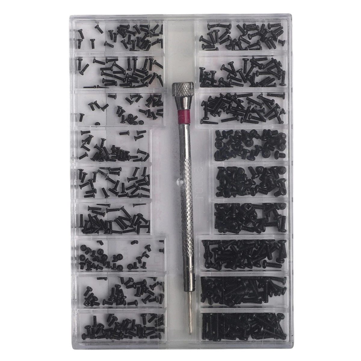 500PCS Mini Screw Nuts Set for Laptop and Small Devices (18 Sizes)