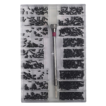 500PCS Mini Screw Nuts Set for Laptop and Small Devices (18 Sizes)
