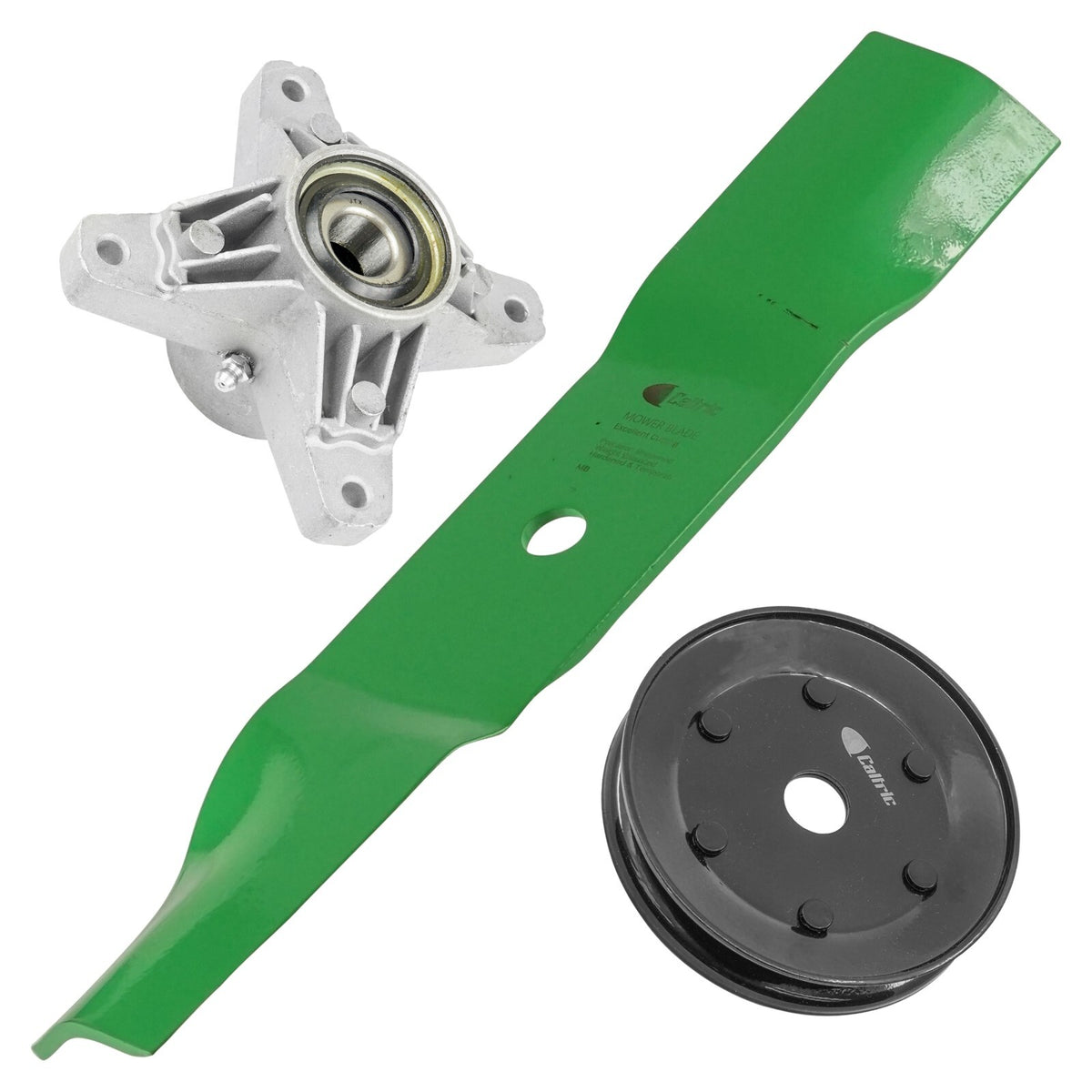 Deck Spindle with Blade and Pulley Replacement for Cub Cadet Z-Force 48 (2018–2024)