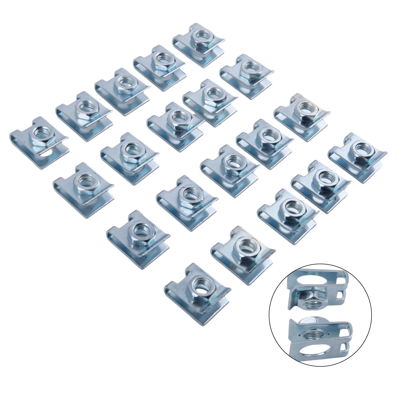 20X Metal Clip Retainers for Car Accessories