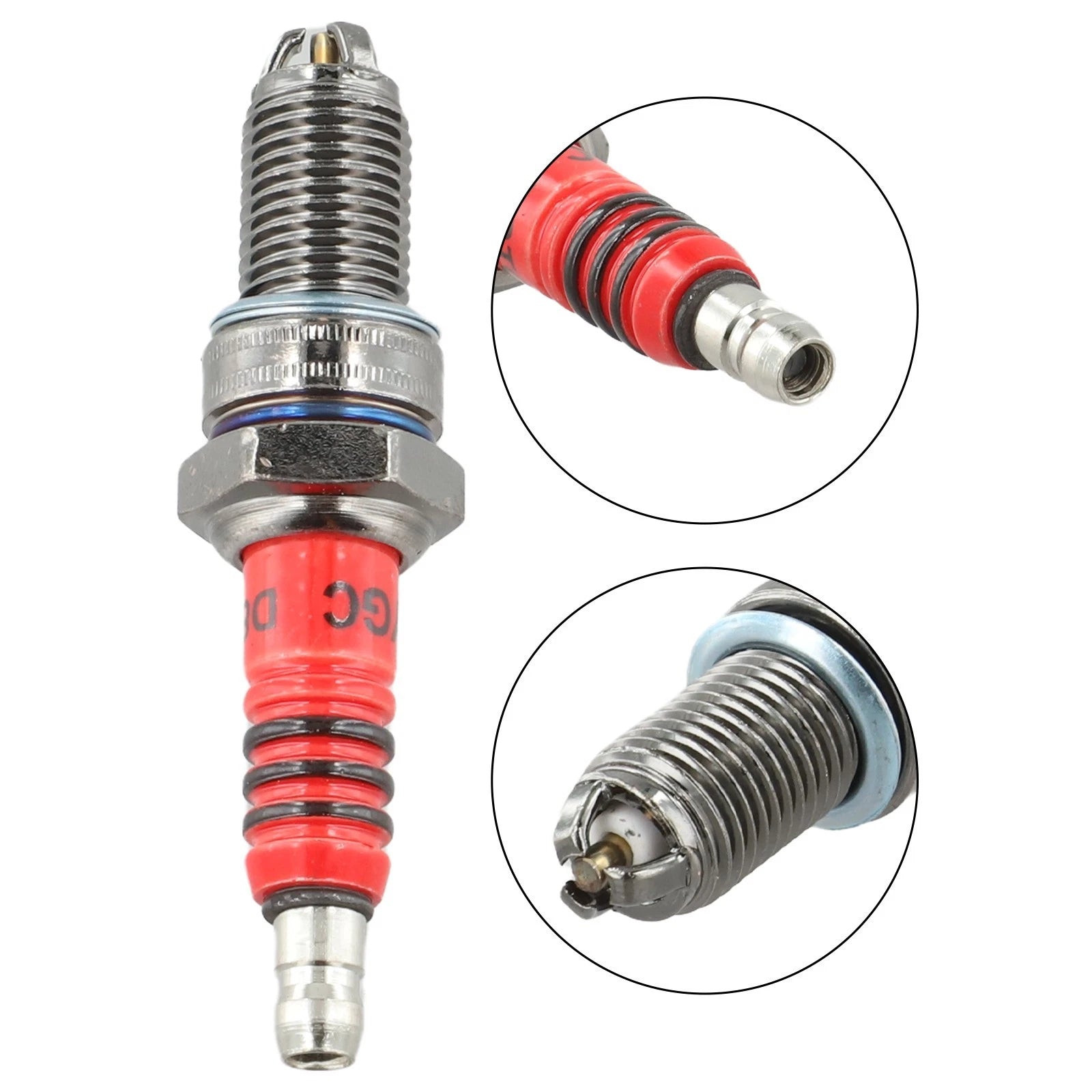 D8TC Spark Plug for Motorcycle ATV (1 Piece)