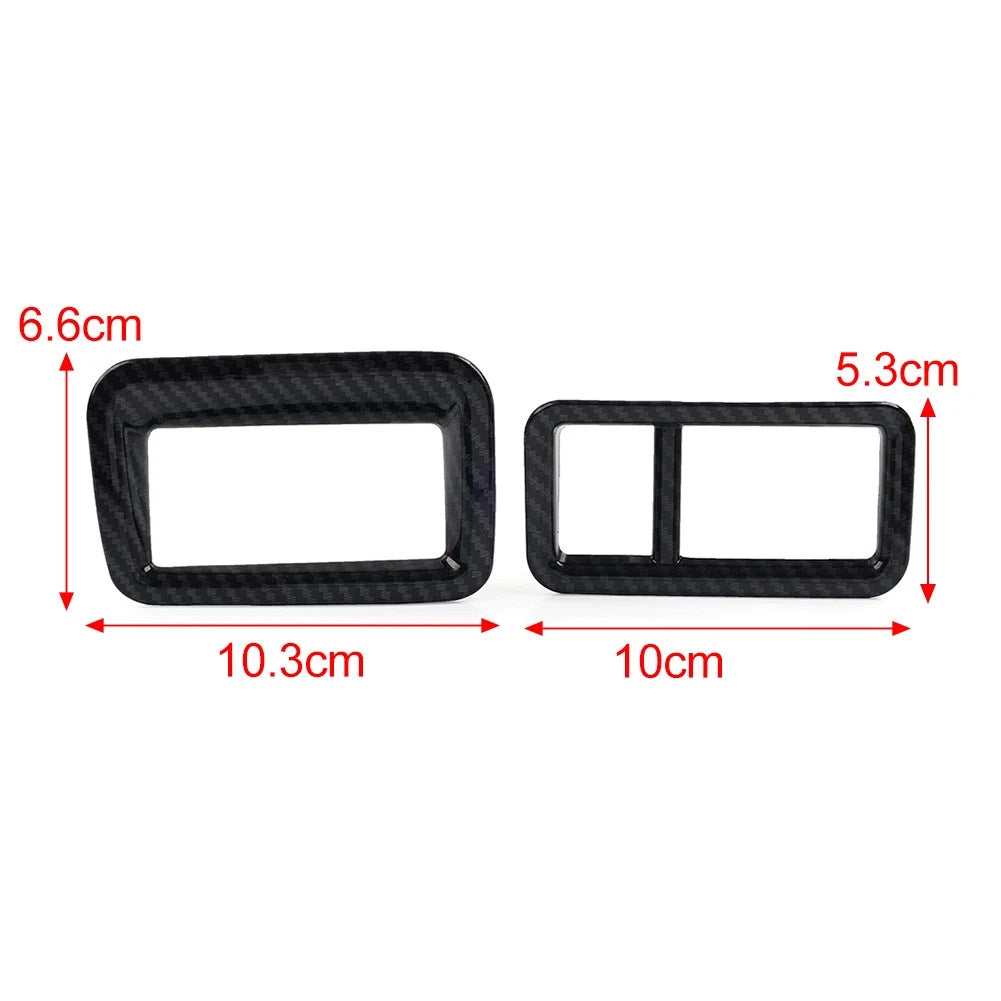 Headlight Shift Switch Adjustment Trim Panel for Toyota CHR (2016–2023) Blue