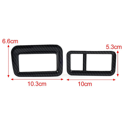 Headlight Shift Switch Adjustment Trim Panel for Toyota CHR (2016–2023) Blue