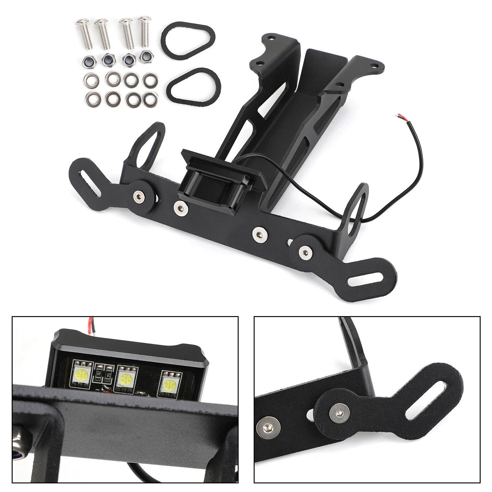 Rear License Plate Holder Bracket for Yamaha FJ-09/MT-09 Tracer (2015–2018) T9