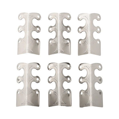 6 Pcs Corner Protectors for Baseboard Damage Prevention