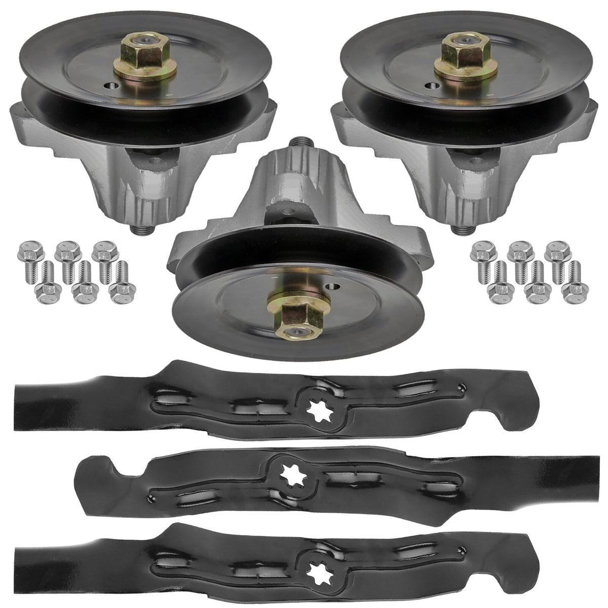 Caltric Spindle Assembly with Blade for Cub Cadet LTX 1050 (2010–2016)