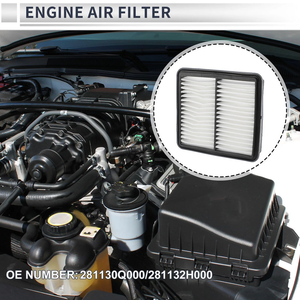 Engine Air Filter Replacement for Hyundai Elantra (2007–2010)