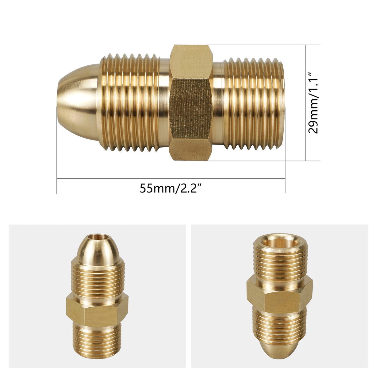 CGA580 Nitrogen Filling Tool Adapter for CGA580 Tanks (Fits )