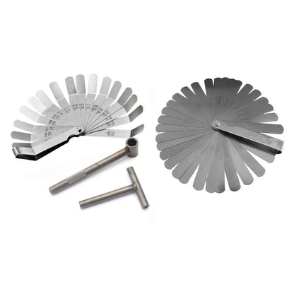 Set of 4 Motorcycle Valve Adjustment Tools & Feeler Gauge