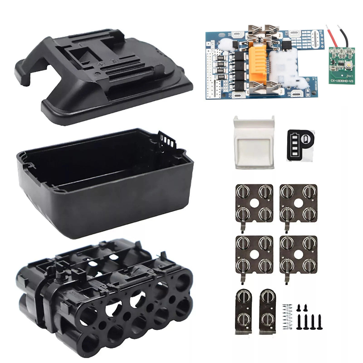 Battery Case Housing Shell PCB for Makita 18V BL1830/40/60