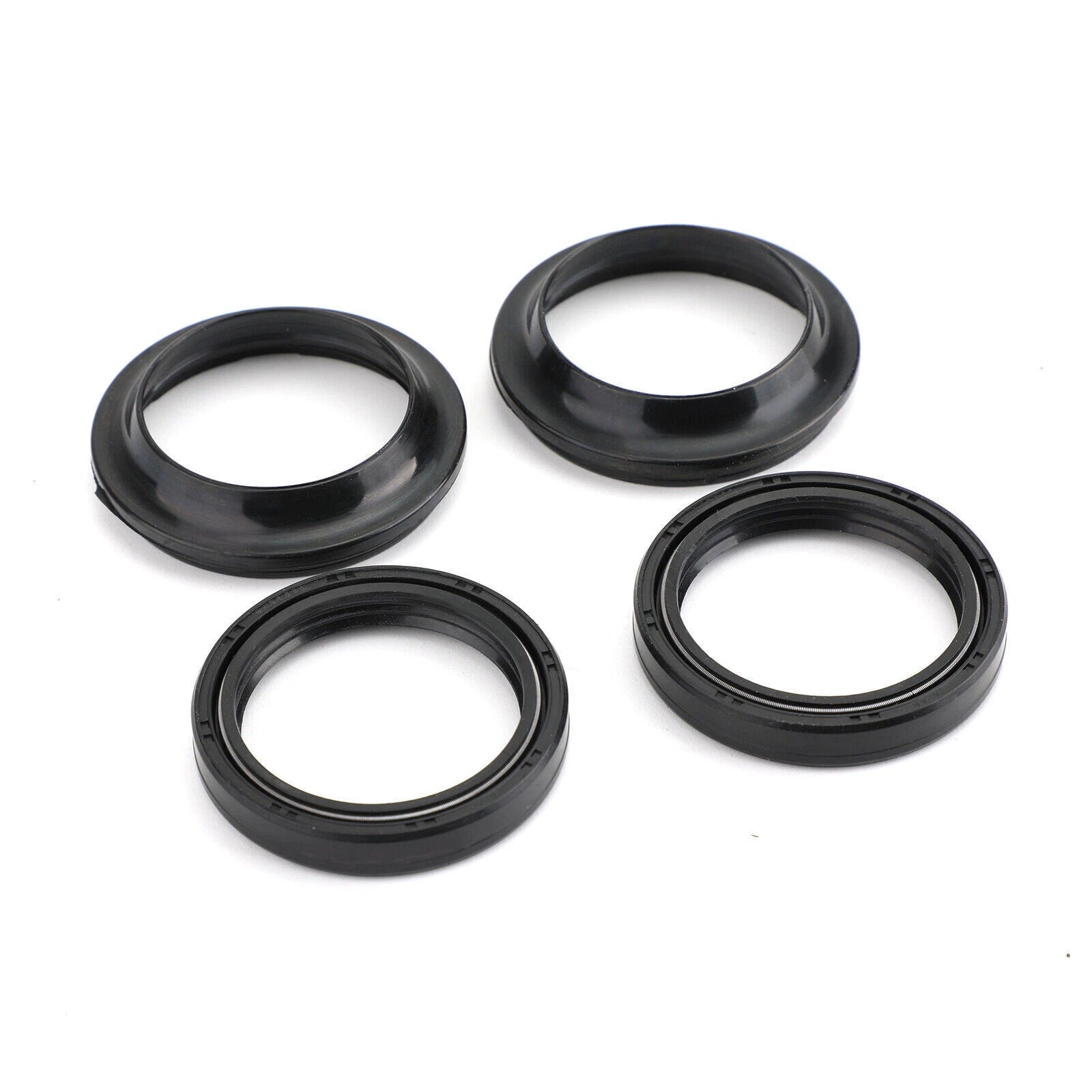 Fork Oil Dust Seal Kit 56-137 43mm for Kawasaki KDX KLX KX ZX ZZR VN (1980–2023)