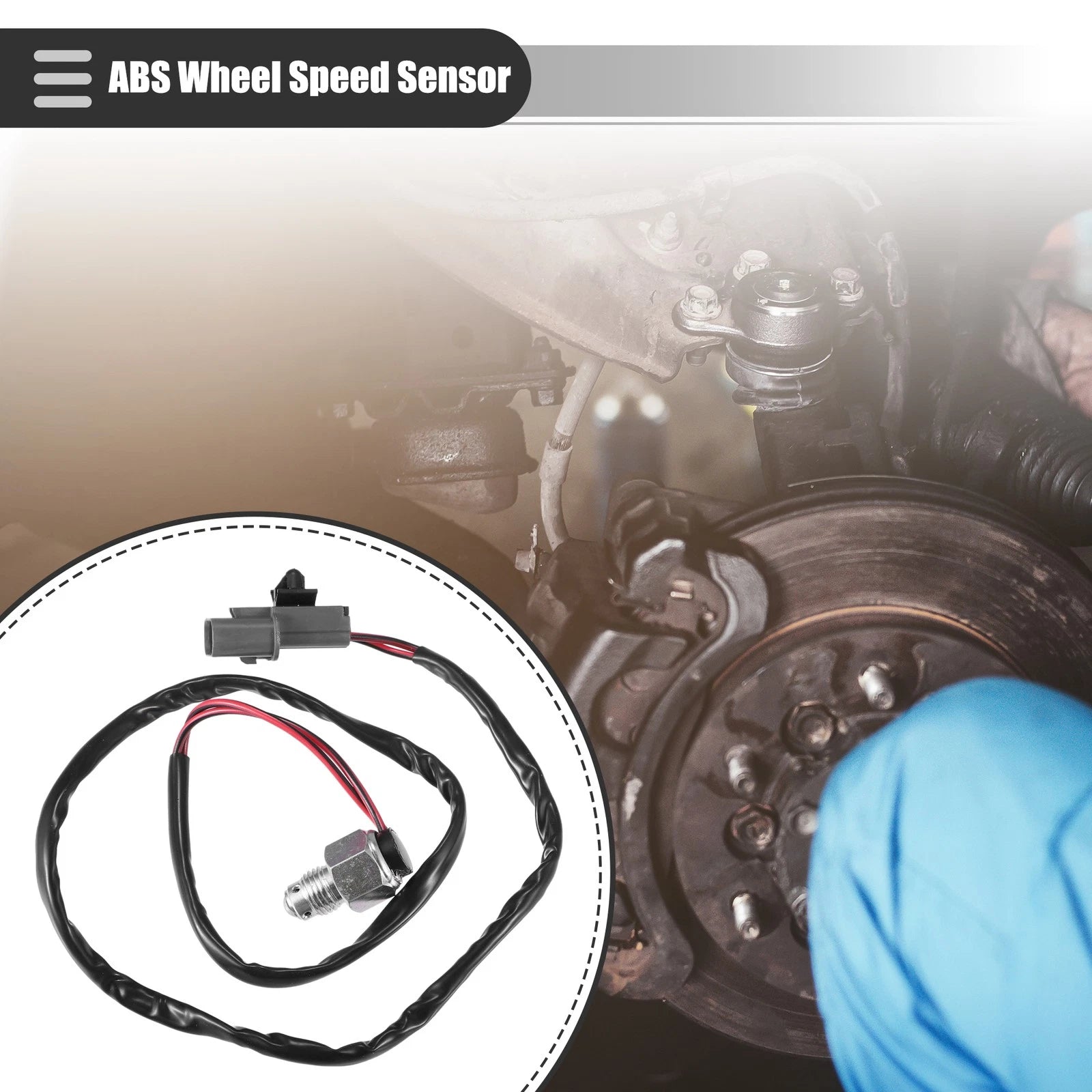 ABS Wheel Speed Sensor Replacement for Mitsubishi Montero 3.5 V6 (2001–2006)