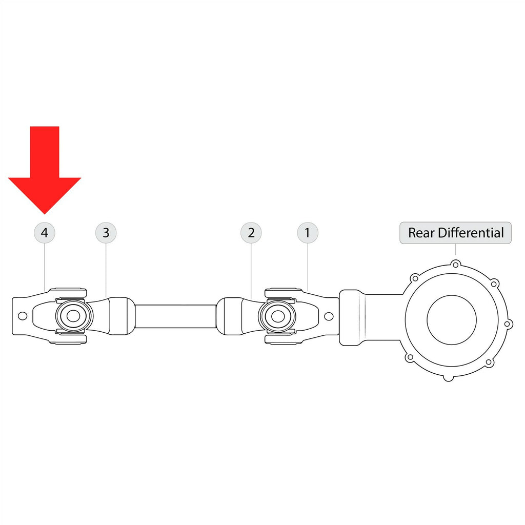 Rear Propeller Shaft Yoke Joint Replacement for Can-Am Outlander 400 (2003–2014)