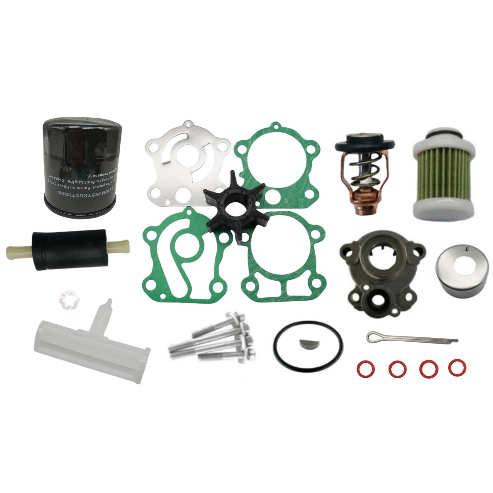 Outboard Maintenance Kit for Yamaha 4-Stroke 100HP F100D (2000–2023)