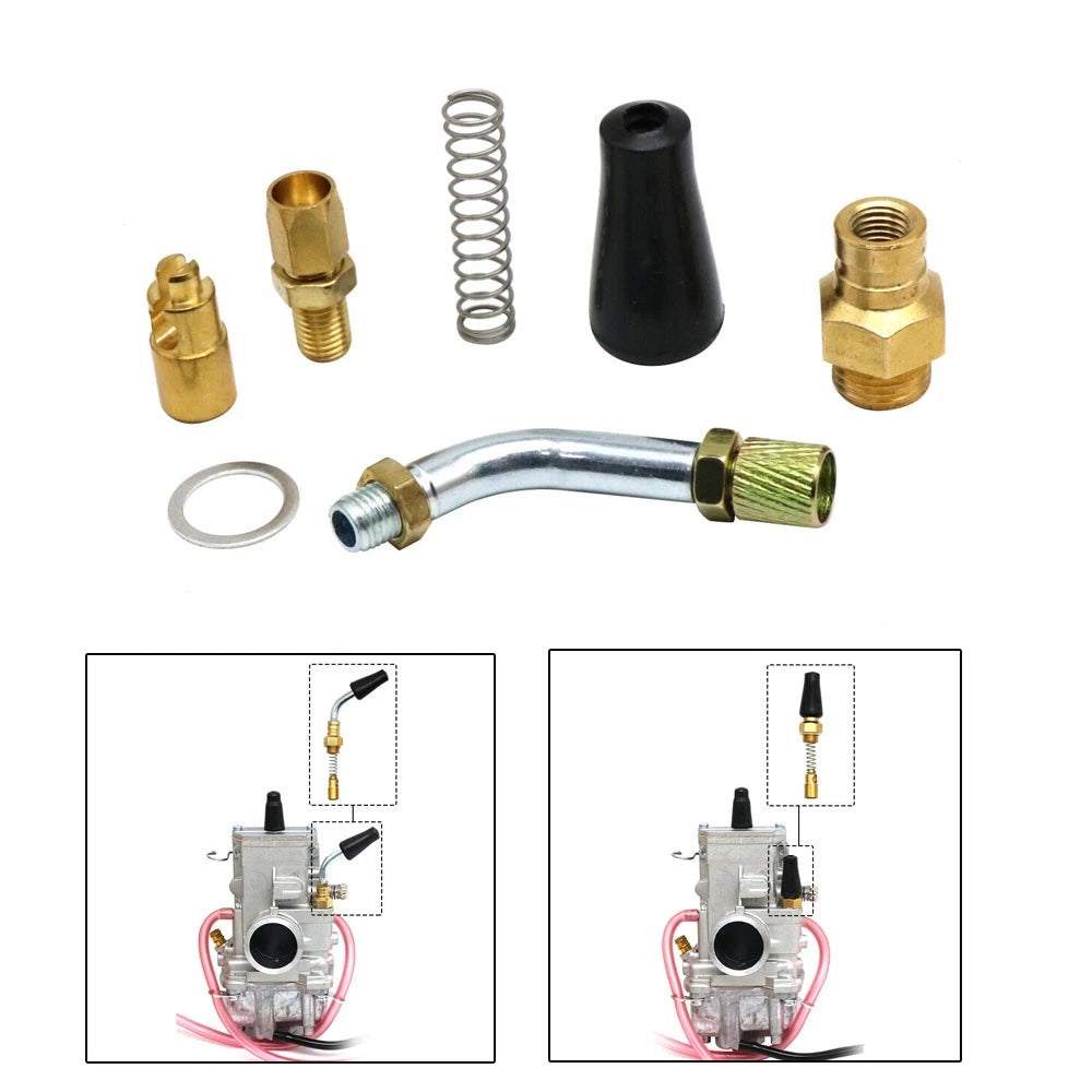 Carburetor Cable Choke Starter Plunger Kit for Mikuni TM/VM MK-413