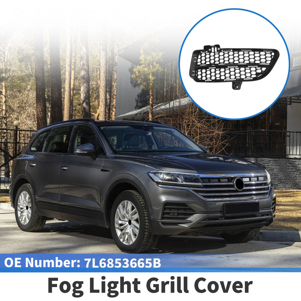 Front Left Fog Light Grill for Volkswagen Touareg (2007–2010) Replacement